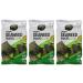 BIBIGO Seaweed Snack with Wasabi - 15g x 3 Pack | Healthy Korean Snack | Gluten-Free Vegan - Buy Online on GoSupps.com