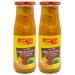 Generic Camel mango strips pickled in mustard and vinegar in a set of 2 x 400 g