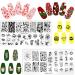 Shop Nice Needed Fireworks Nail Art Stamps - 6 Animal Templates & Starry Sky Design for Stunning Nail Art - Buy Online on GoSupps.com