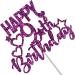 Tenhaisi Glitter Purple Happy 9th Birthday Cake Topper 9 and Fabulous Cake Topper - Birthday Party Decoration - 9 Years Birthday/Wedding Anniversary Party Supplies - Buy Online on GoSupps.com