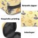 Halloween Pattern Menstrual Cup Pouch - Portable Sanitary Napkin Pad Storage Bag - Buy Online on GoSupps.com