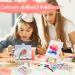 48 Pcs Watercolor Paint Set with Canvas Panel and Wooden Easel - Painting Kit for Kids, Schools, Parties - Includes Brushes - Mini Set - Buy Online on GoSupps.com