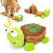 Macco Dog Puzzle Toy for Boredom Turtle Squeak Dog Toys Snuffle Master Toys for dogs Foraging Instinct Training Suitable for Small Medium and Large Dogs