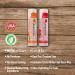 CHAP-LIP Lip Butter Balm - Moisturizing Fruit Flavors with Cocoa Butter & Coconut Oil | Vitamin E Hydration & Soothing Lip Therapy (Strawberry & Tangerine 2 Count) - International Shipping Available - Buy Online on GoSupps.com