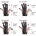 SAS Leather Traditional 3 Finger Archery Shooting Gloves - Hunting Target Protective Finger Tab for Adults, Men, Women, Youth - Small Black - Buy Online on GoSupps.com