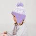 Toddler Winter Hat with Earflap for Boys and Girls - Deer-Purple (2-4 Years) - Buy Online on GoSupps.com