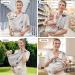 CUBY Natural Cotton Baby Carrier | Extra Comfortable Sling for Newborns & Toddlers - Grey Bear Design - Buy Online on GoSupps.com