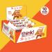 Think! Protein+ Salted Caramel 150 Calorie Bars - 10 Pack (1.41 oz Each) - Buy Online on GoSupps.com