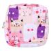 Sanitary Napkin Storage Bag Nursing Pad Holder Cute Cat Tampons Pouch Multifunctional Storage Purse with Zippers for Teen Girls Women Ladies (Assorted Color)