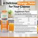 Herbal Clean Qcarbo16 Same-Day Detox Cleanse Drink (16 fl oz) - Orange Flavor Full Body Cleanse* Detox Drink for Moderate Toxin Level* Vitamin B2 and Vitamin B12 for Men & Women - Buy Online on GoSupps.com