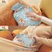 Buy Naanle Striped Flower Fox Hot Water Bottle - 2L Large Waterproof Cover for Heat & Cold Therapy - Perfect for Pain Relief & Comfort - Buy Online on GoSupps.com