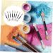 Baluue 40 Pcs Latex Eye Shadow Stick Double-ended Eye Shadow Brush Makeup Applicator Makeup Sponges Plastic - Buy Online on GoSupps.com