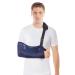 Arm loop atmospheric acitv with soft padded shoulder strap Comfort Fit with improved elbow protection and stability - reduce the pain of injuries - blue - X -SMALL XS blue