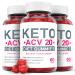 Keto ACV 20 Gummies - Keto ACV 20 Gummies Keto ACV 20 Ketosis Gummies with Apple Cider Vinegar - Vegan Non GMO - Advanced Formula Ketogenic Supplement (3 Pack)