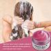 4.23 oz Pink Temporary Hair Tint | Instant Hair Cream Mud & Unisex Styling Wax for Party Cosplay Halloween | 120g Natural Hair Color Pomade - Buy Online on GoSupps.com