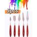 5PCS Stainless Steel Painting Knives Set for Oil, Acrylic Canvas Mixing - Buy Online on GoSupps.com
