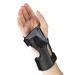 OTC Wrist Brace Molded Exoskeleton Low-Profile Exolite Medium Medium Black (Right Hand)