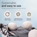 Natural Hemp Dryer Balls - 5x Absorbent Eco-Friendly Cruelty-Free | Hypoallergenic & Wrinkle-Reducing | Pack of 3 - International Shipping Available - Buy Online on GoSupps.com