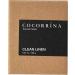 Cocorr na Clean Linen Candle - Natural Soy Fragrance 22-Hour Burn Time 180g | Perfect Christmas Gift - Buy Online on GoSupps.com