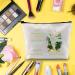Fairy Tale Cosmetic Make Up Bag - Braver, Stronger, Smarter Than You Think - Fairy Pixie Inspired Gift - Zipper Pouch for Women/Girls - Always Tinkerbell - Buy Online on GoSupps.com