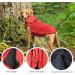 Buy IREEUNO Waterproof Dog Coat - Rain Jacket with Safety Reflective Strip for Medium & Large Dogs - XL Black - Buy Online on GoSupps.com