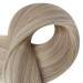 Fshine 20 Remy Human Hair Tape in Extensions 20 Inch - Highlighted Color 18 Ash Blonde and 22 Light Blonde - 20 Pieces 50 Gram Adhesive Tape Hair - #18/22(P18/613) - Buy Online on GoSupps.com