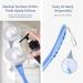 Back Aid Cream with 2 Interchangeable Pads | Massager for Seniors & Kids | 52cm Blue - Buy Online on GoSupps.com