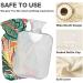 NAANLE Cartoon Tropical Leaves Hot Water Bottle - 2L for Pain Relief & Warmth | Ideal for Back Hand & Foot Therapy - Buy Online on GoSupps.com