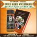 Mister Bens Original Freeze-Dried Raw Beef Crumbles & Dust - 100% Beef Meal Topper for Finicky Dogs 4.25 oz - Buy Online on GoSupps.com
