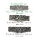 Art Nouveau Swirl Hair Clip - Handcrafted Metal Barrette with 80mm Clip by Oberon Design - Buy Online on GoSupps.com