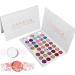 2 Eyeshadow Pallets - 40colors Eye Shadow for Women Matte Eyeshadow Pallet Long Lasting Blendable Natural Colors Make Up Eye Shadows Cosmetics 2 Pcs a