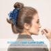 Transparent Blue Large Resin Hair Claw Clip for Women - Stylish Hair Accessories for Every Occasion - Buy Online on GoSupps.com