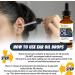 Organic Ear Oil for Infections - Natural Eardrops for Prevention in Kids, Adults, Babies & Dogs - Made in USA - Buy Online on GoSupps.com