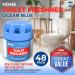 48pk Ocean Blue Toilet Fresheners 70g - 1000 Flushes, Limescale Prevention - Toilet Cistern Blocks - Buy Online on GoSupps.com