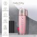 GESKE x Hello Kitty | SmartAppGuided MicroCurrent Skin Scrubber & Blackhead Remover | 9 in 1 | Outil soins peau | Nettoyage facial | Anti- ge & nettoyage | Lifting visage | Extraction points noirs Hello Kitty Pink - Buy Online on GoSupps.com
