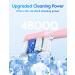 BAFOVY Sonic Electric Toothbrush for Adults - 48000 VPM Deep Cleaning with Magnetic Wireless Charger - 6 Brush Heads, 3 Modes & Smart Timer - Pale Pink - Buy Online on GoSupps.com