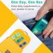 30 Day Monthly Pill Organizer 2 Times a Day for Travel - AM PM Medications & Supplements Holder - 31 Day Pill Medicine Container - Pack of 1 - Buy Online on GoSupps.com