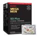 GNC Mega Men 50 Plus Vitapak Program Convenient Complete Nutrition 5 Products in 1 Vitamin Pack Multivitamin Fish Oil Mental Sharpness Ginkgo Prostate Health 30 Packets 30 Day Supply