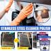 Metal Polish Paste | Stainless Steel Cleaner for Appliances | Industrial Strength Scratches Remover and Cleaner Protects Appliances from Fingerprints Dtt - Buy Online on GoSupps.com