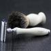 DE Safety Razor with Black Badger Hair Brush - Premium Shaving Experience | International Shipping - Buy Online on GoSupps.com
