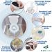 Disposable Toilet Seat Covers - 30 Pack - Extra Large Portable Liners for Travel & Potty Training - Individually Wrapped & Waterproof - Buy Online on GoSupps.com