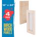 U.S. Art Supply 12x24 Birch Wood Paint Pouring Panel Boards - Pack of 2, 3/4 Deep Cradle - Artist Wooden Canvases for Painting Mixed-Media Acrylic, Oil, Watercolor, Encaustic - Buy Online on GoSupps.com