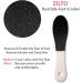 Zilto Professional Foot File for Foot Care Foot Scrubber Foot Scrapper and Double Sided Foot Files For Hard Skin - Callus Remover Hard Skin Remover 3 in 1 Pedicure Set - Buy Online on GoSupps.com