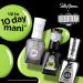 Sally Hansen Miracle Gel Beetlejuice Ghost with the Most - Long Lasting Black Glitter Nail Polish No UV Lamp Needed 0.5 Fl Oz - Buy Online on GoSupps.com