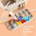 Martol Multi-Use Paint Brush Basin with Brushes Holder and Palette Box - Artist Cleaner Cup for Watercolor, Oil, Acrylic, Gouache Painting - Buy Online on GoSupps.com