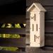 Navaris Wooden Butterfly Habitat - Pinewood Hanging Insect House for Garden - Bug Hotel Shelter - Buy Online on GoSupps.com
