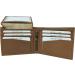 BMF Embroidered Genuine Leather Wallet Brown Authentic - Buy Online on GoSupps.com