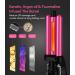 FARERY Curling Iron 3 Barrels 3 Adjustable Temperatures Ceramic Waving Iron Mini Curlers for Long/Short Hair Travel Size Doub - Buy Online on GoSupps.com