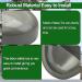 Premium Steel Toe Inserts for Men & Women - Durable Shoe Toe Guards | Size US 8 (CN 41) - Ideal for Work Boots - Buy Online on GoSupps.com