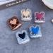 Buy Nfegsiya Pink Heart Contact Lens Container with Tweezers - Stylish & Durable Lens Housing for Girls - International Shipping Available - Buy Online on GoSupps.com